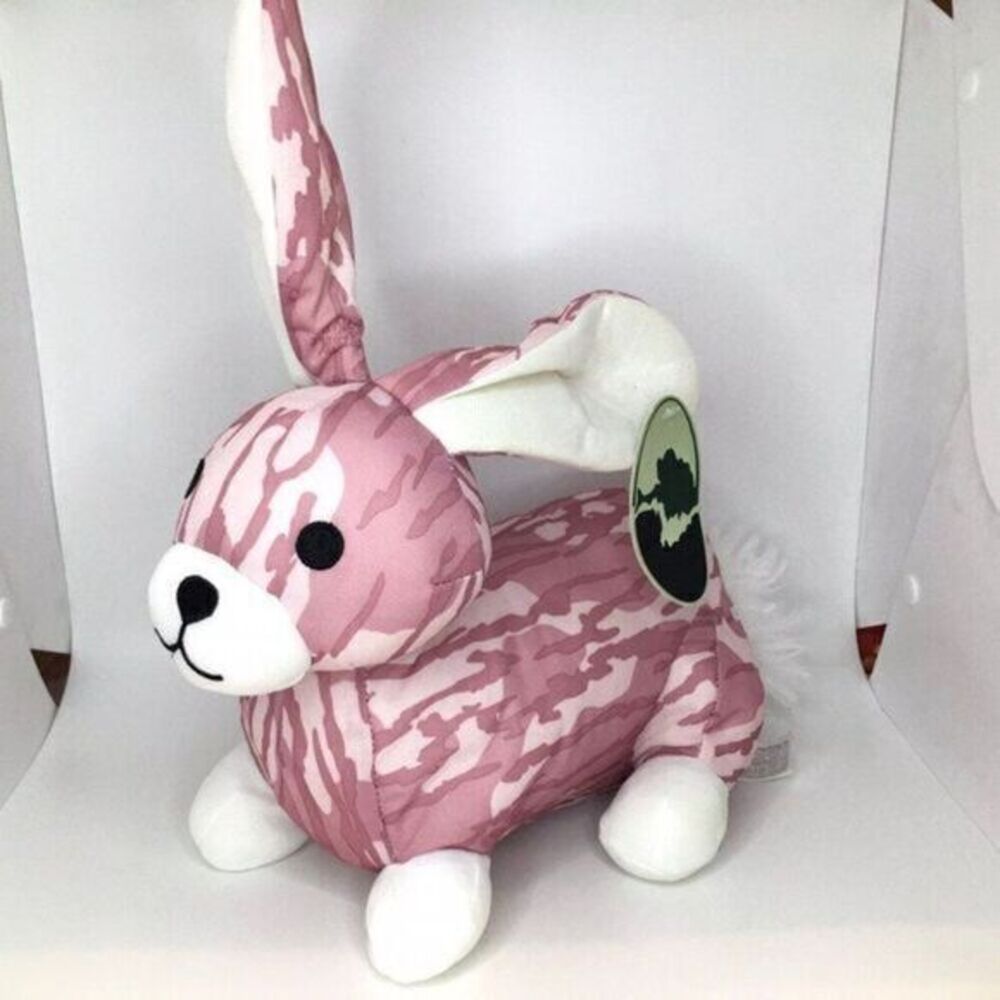 Mossy Oak Pink Camouflage Rabbit Plush NWT